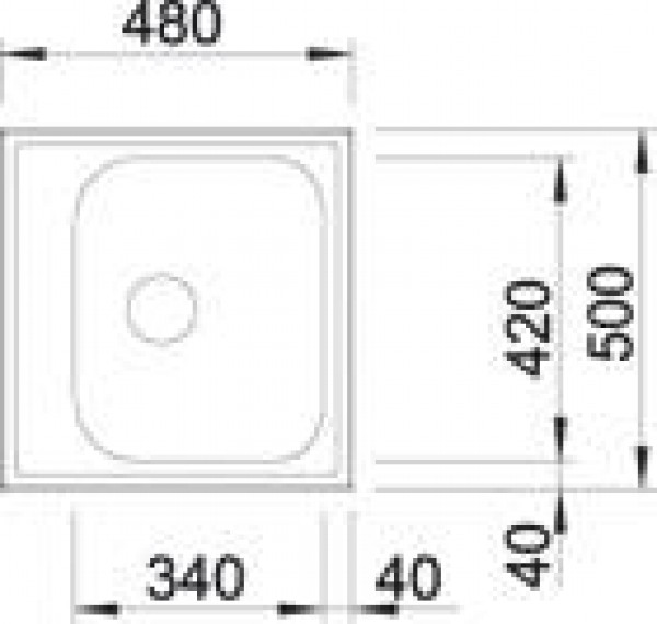 Кухонная мойка Blanco Livit 45