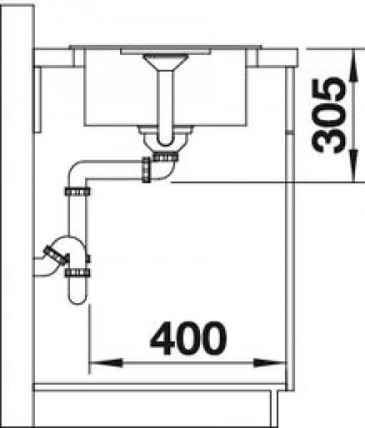 Кухонная мойка Blanco Favos Mini