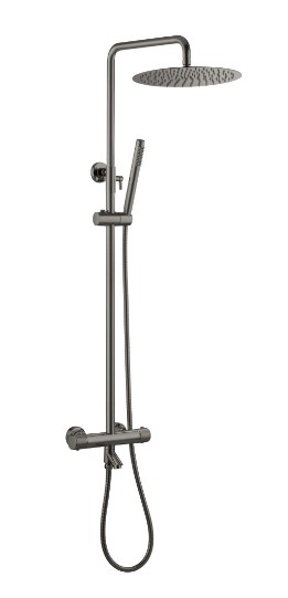 Душевая система Boheme UNO 468-T-GM с термостатом