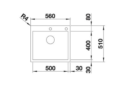 Кухонная мойка Blanco Zerox 500-IF-A