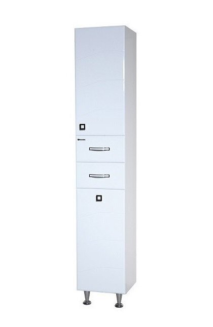 Шкаф-пенал Bellezza "Джулия 34" белый с б/к