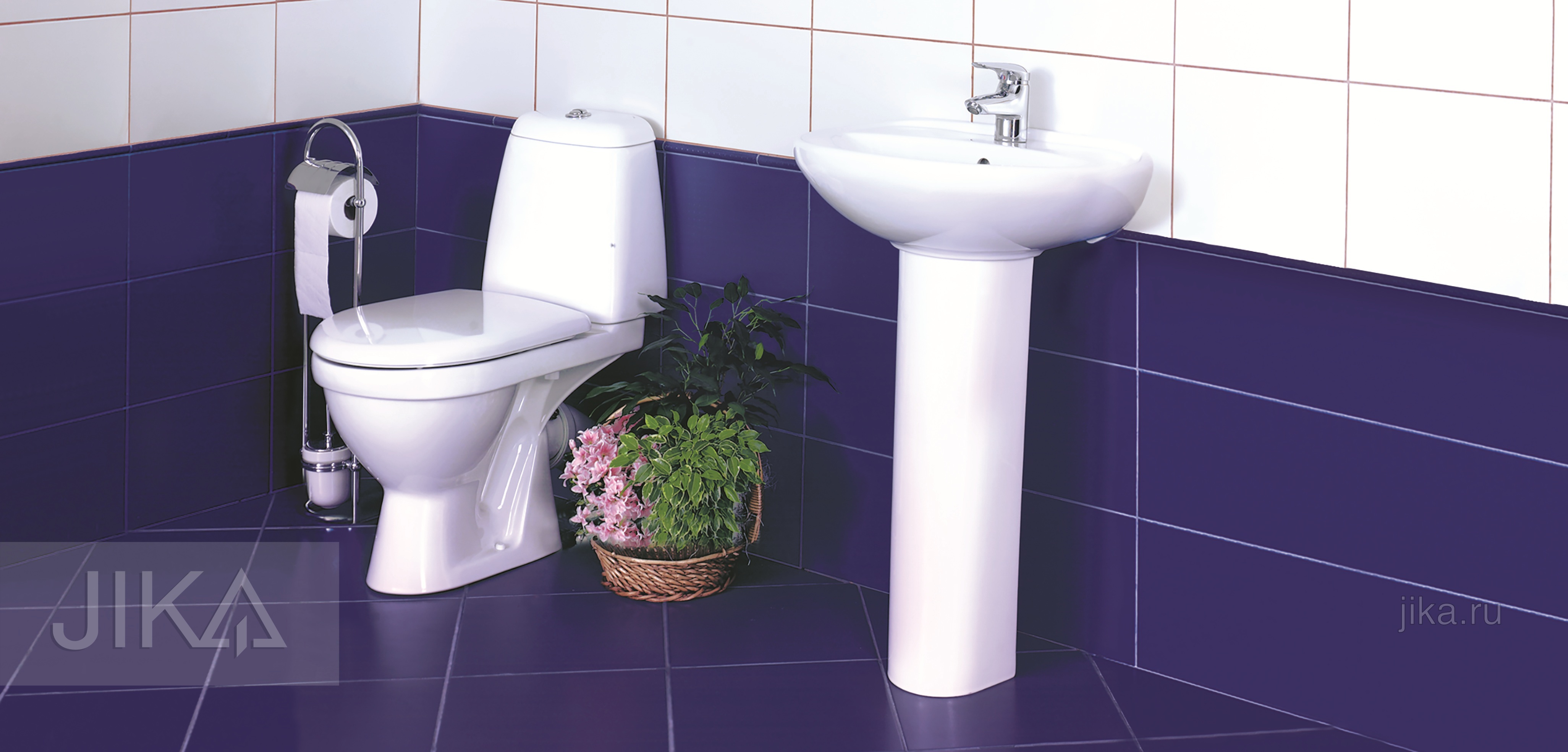 Унитаз компакт напольный Jika Baltic с горизонтальным выпуском