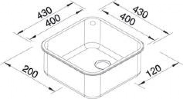 Кухонная мойка Blanco Supra 400-U