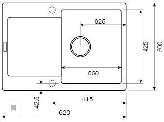 Кухонная мойка Lava L7