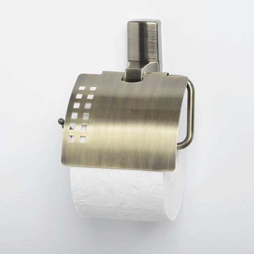 Держатель туалетной бумаги с крышкой WasserKraft Exter K-5225