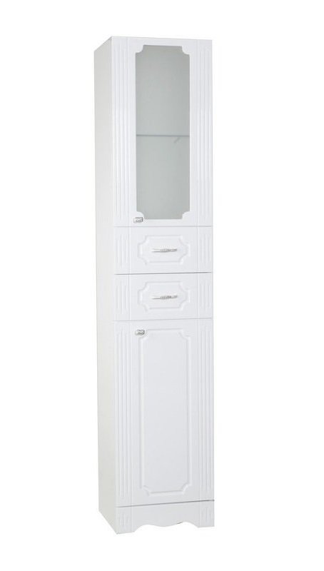 Шкаф-пенал Bellezza "Кантри 40" белый