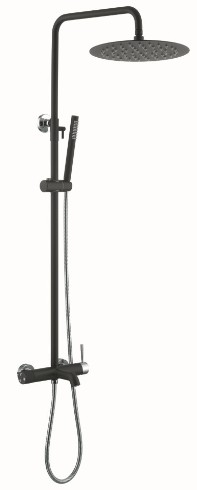 Стойка для душа со смесителем Boheme UNO 468-BCR
