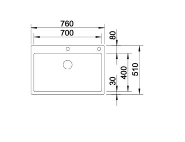Кухонная мойка Blanco Claron 700-IF-A