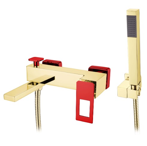 Смеситель для ванны Boheme Q 143-GR