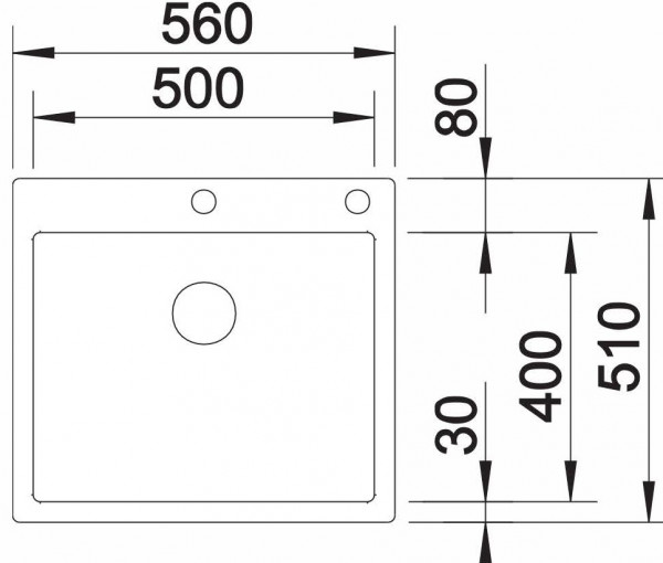 Кухонная мойка Blanco Claron 500-IF-A