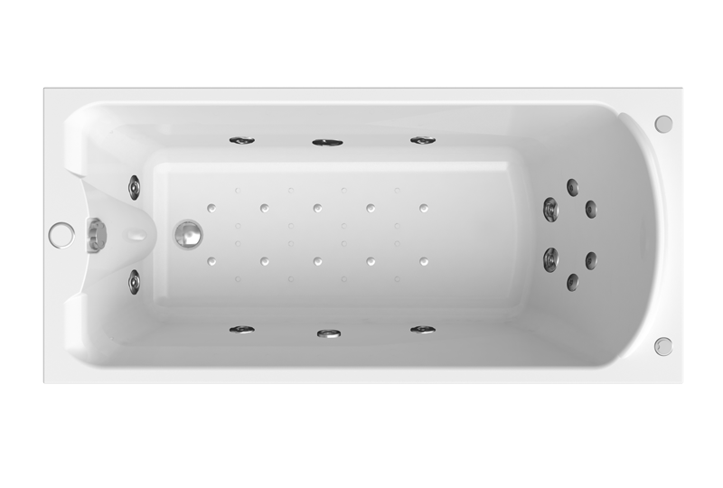 Гидромассаж Radomir на ванну Ларедо "Терапия Chrome"  