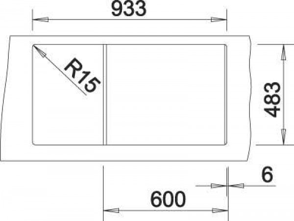Кухонная мойка Blanco Tipo XL 6S