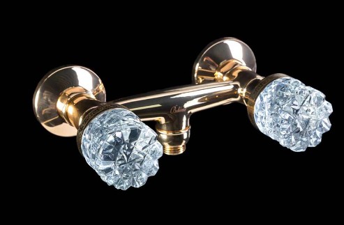 Смеситель для душа Boheme Crystal 294-CRST