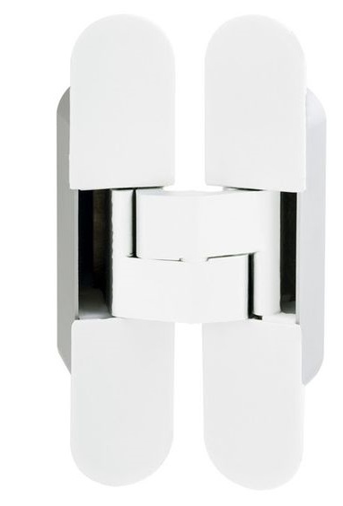 Дверная петля скрытой установки AGB Eclipse 2.1 белый E30200.92.91