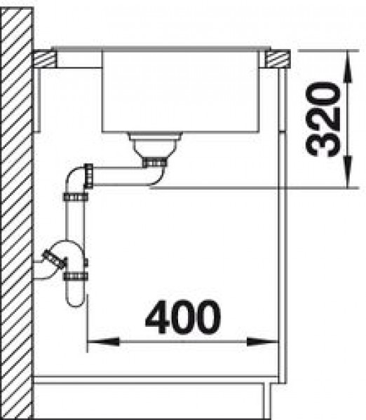 Кухонная мойка Blanco Dalago 45