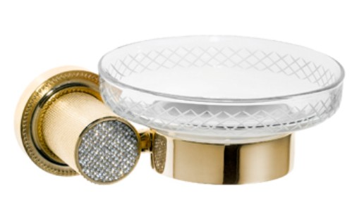 Мыльница Boheme ROYALE CRISTAL BALCK 10923