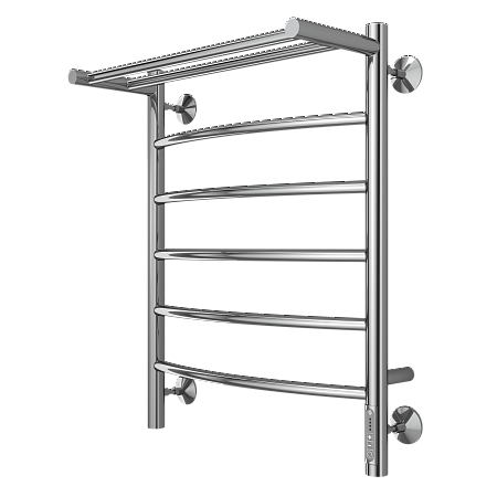 Полотенцесушитель электрический TERMINUS Классик с/п П6 500х650 Электро (quick touch) справа