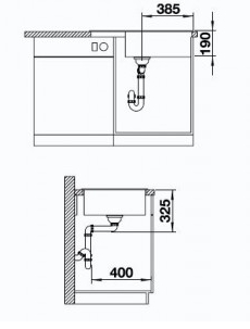 Кухонная мойка Blanco Zia XL 6S Compact