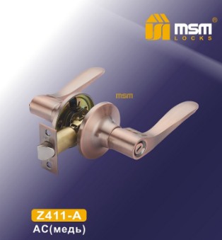 Дверная ручка защелка фалевая MSM Z411-A