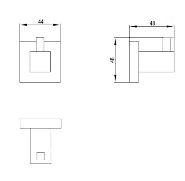 Крючок Timo Selene 10011/00