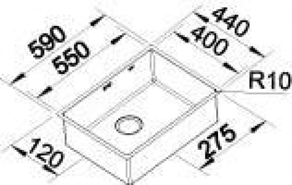 Кухонная мойка Blanco Claron 550-U