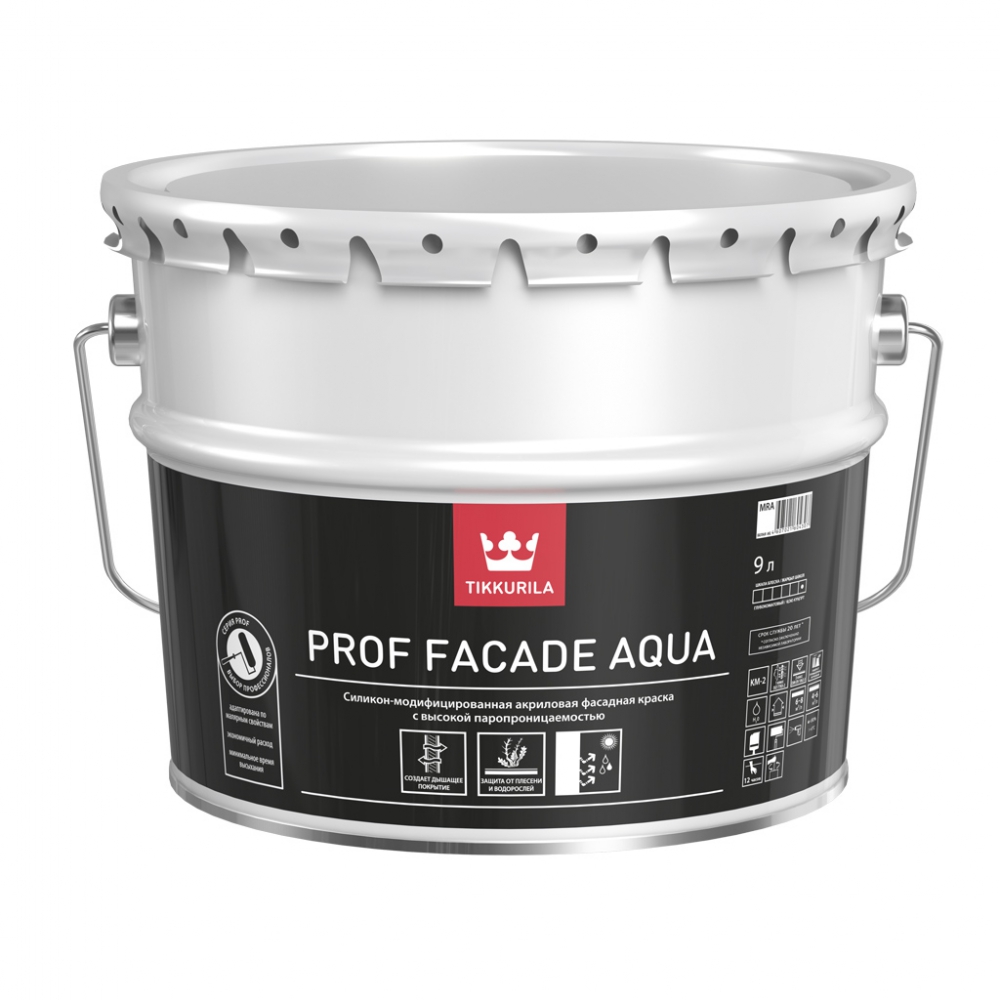 Аква Tikkurila Prof Facade Aqua силикономодифицированная фасадная