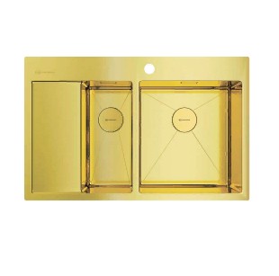 Кухонная мойка Omoikiri Akisame 78-2-R (чаша справа)