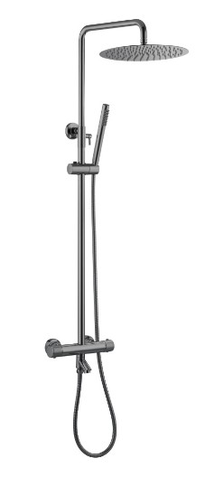 Душевая система Boheme UNO 468-T-SGM с термостатом