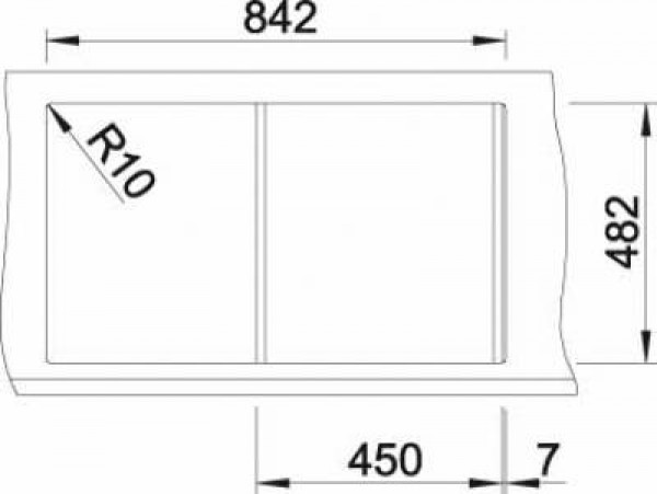 Кухонная мойка Blanco Livit 45S Salto