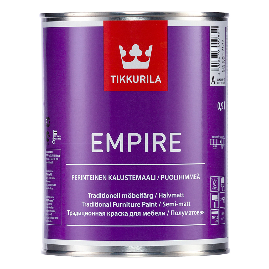 Краска Tikkurila Empire для мебели