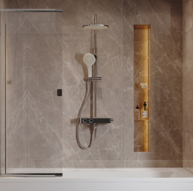 Комплект мебели для ванной комнаты с ванной и унитазом AM.PM Inspire 2.0 UK50SD