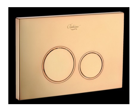 Кнопка смыва Boheme GOLD 658