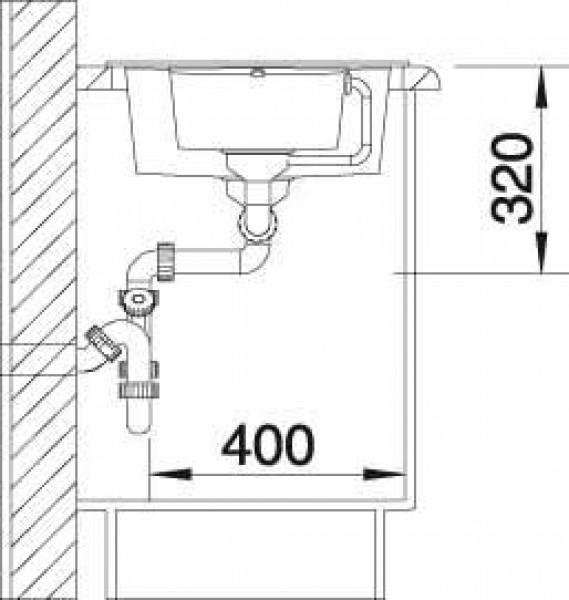 Кухонная мойка Blanco Metra 6 Compact