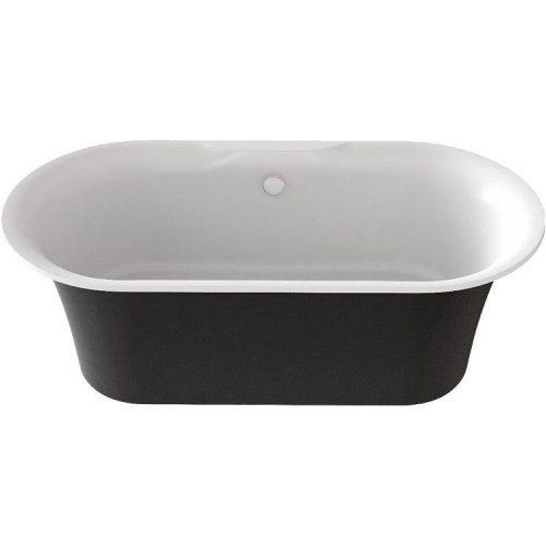 Ванна из литьевого мрамора Good Door Венеция 170х80 черная