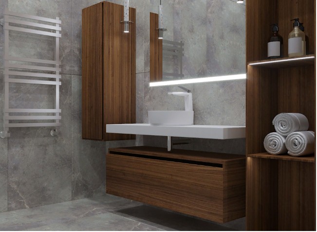 Ящик под столешницу Armadi Art Dark Oak Vallessi Uno-S