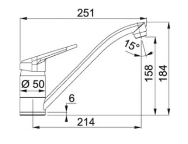 Смеситель для кухни Franke Novara Plus