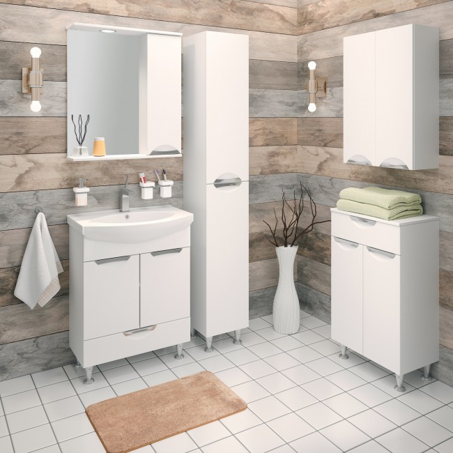 Зеркало-шкаф Runo "Барселона 75" R