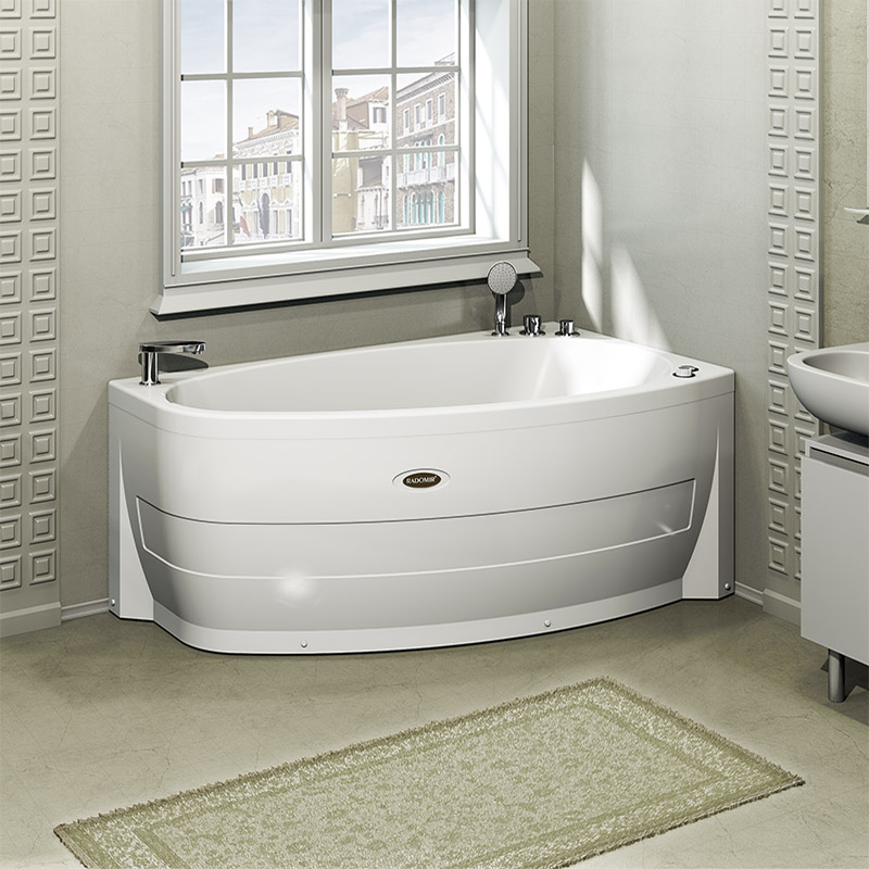 Фронтальная панель к ванне Radomir Орсини R с ложементами под декор