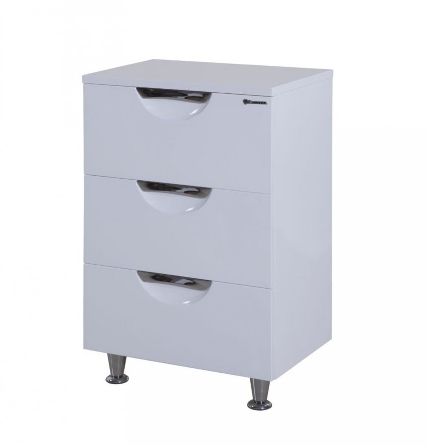 Тумба Bellezza "Лагуна 60" белая (3 ящика)