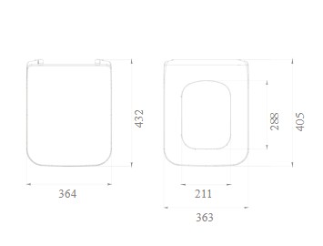 Крышка-сиденье Boheme Vogue 946 белый