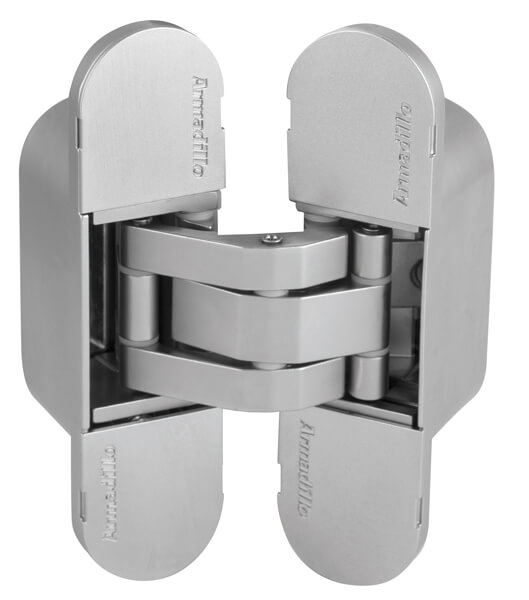 Дверная петля скрытой установки универсальная Armadillo U3D6000 (11160UN3D) SC матовый хром