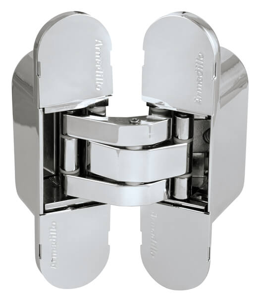 Дверная петля скрытой установки универсальная Armadillo U3D6000 CP (11160UN3D) хром