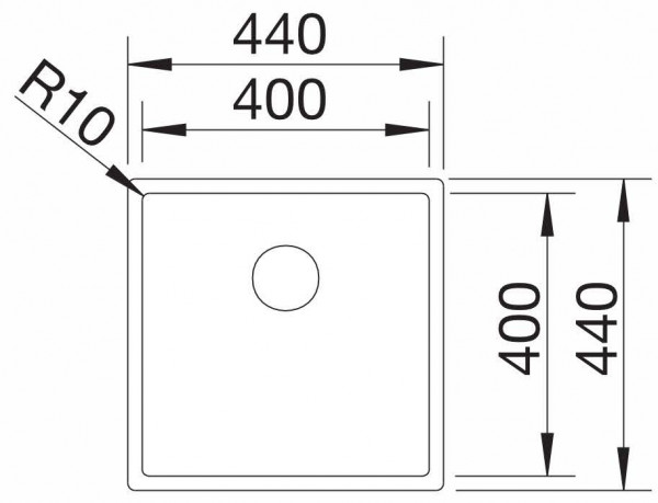 Кухонная мойка Blanco Claron 400-IF-N
