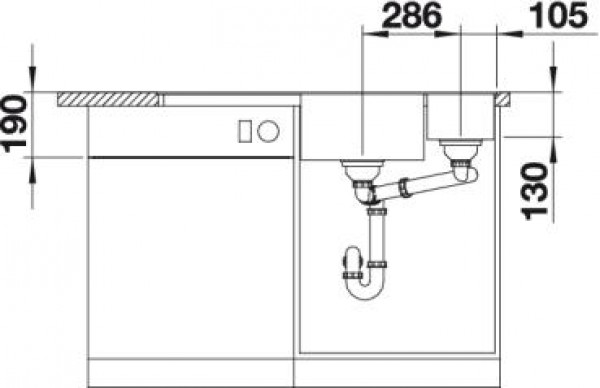 Кухонная мойка Blanco Axia III 6S-F