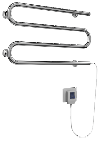 Полотенцесушитель электрический TERMINUS Электро 25 М-обр 600х350