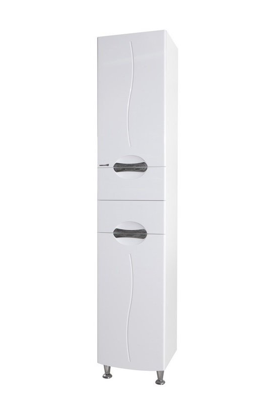 Шкаф-пенал Bellezza "Глория 40" R/L белый с б/к