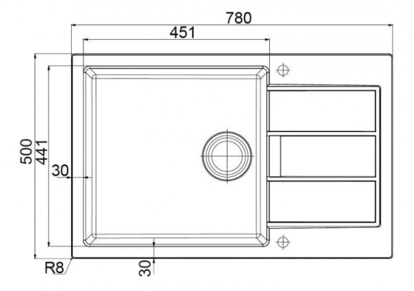 Кухонная мойка Franke Sirius SID 611-78/45