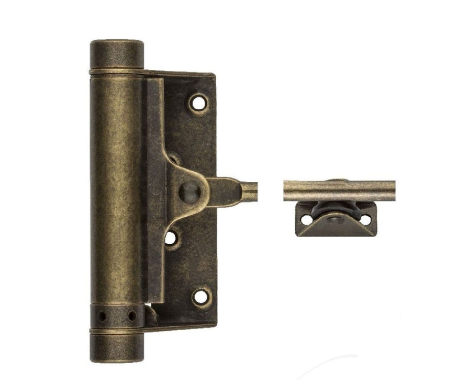 Доводчик дверной стальной пружинный до 60кг ALDEGHI 125x300мм 115OA003