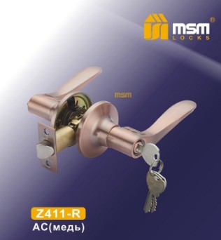 Дверная ручка защелка фалевая MSM Z411-R