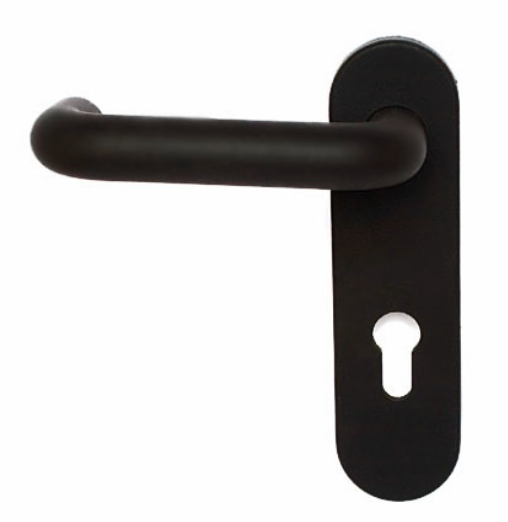 Дверная ручка на планке Apecs HP-72.1303-BL (для 1300A,1700A)